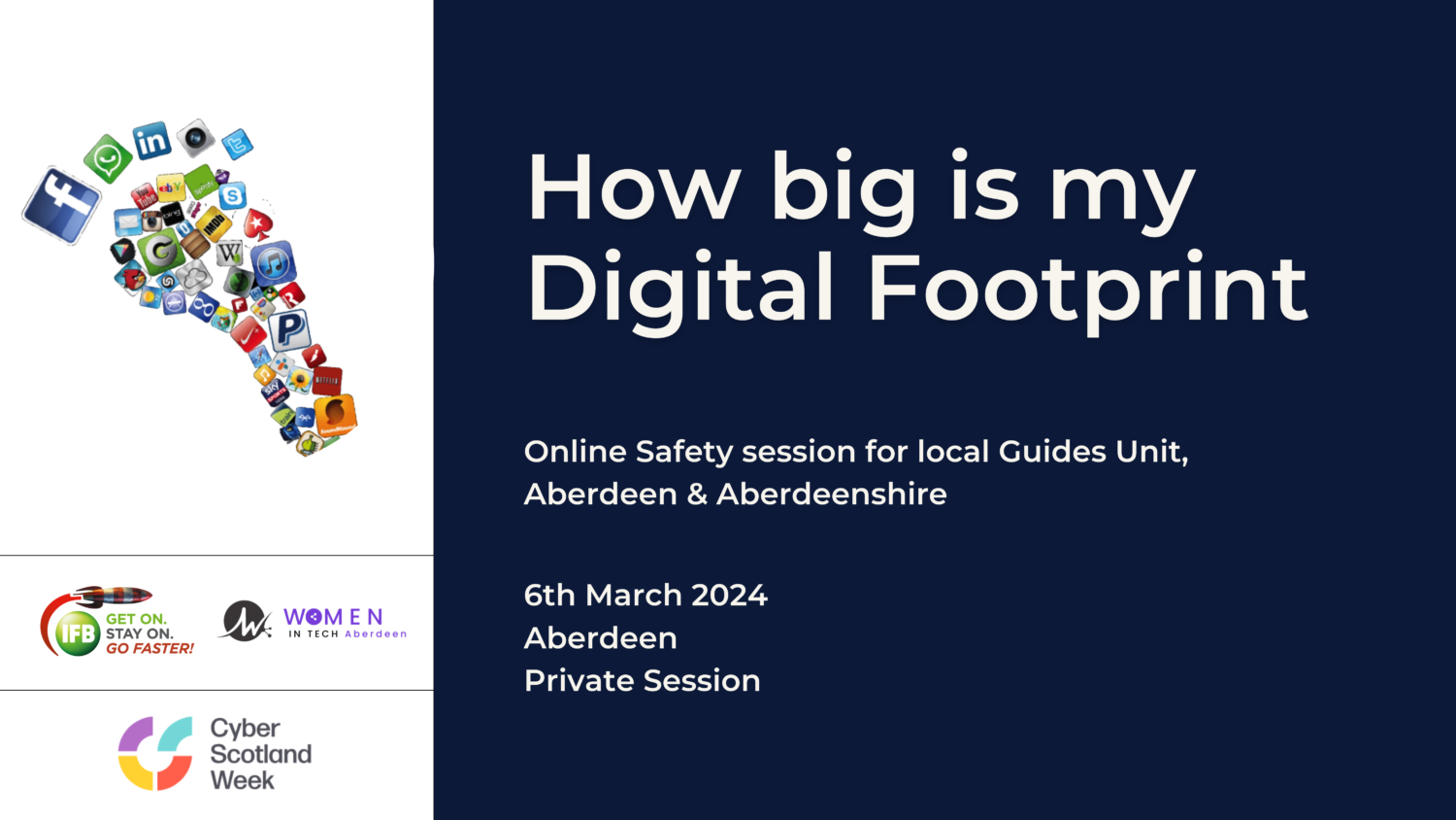 How big is my Digital Footprint: How to protect it and why it matters